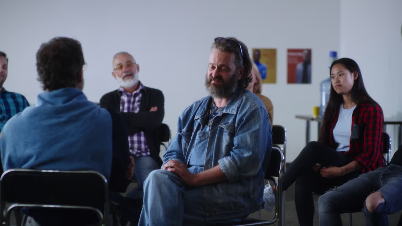 reunión del grupo de apoyo