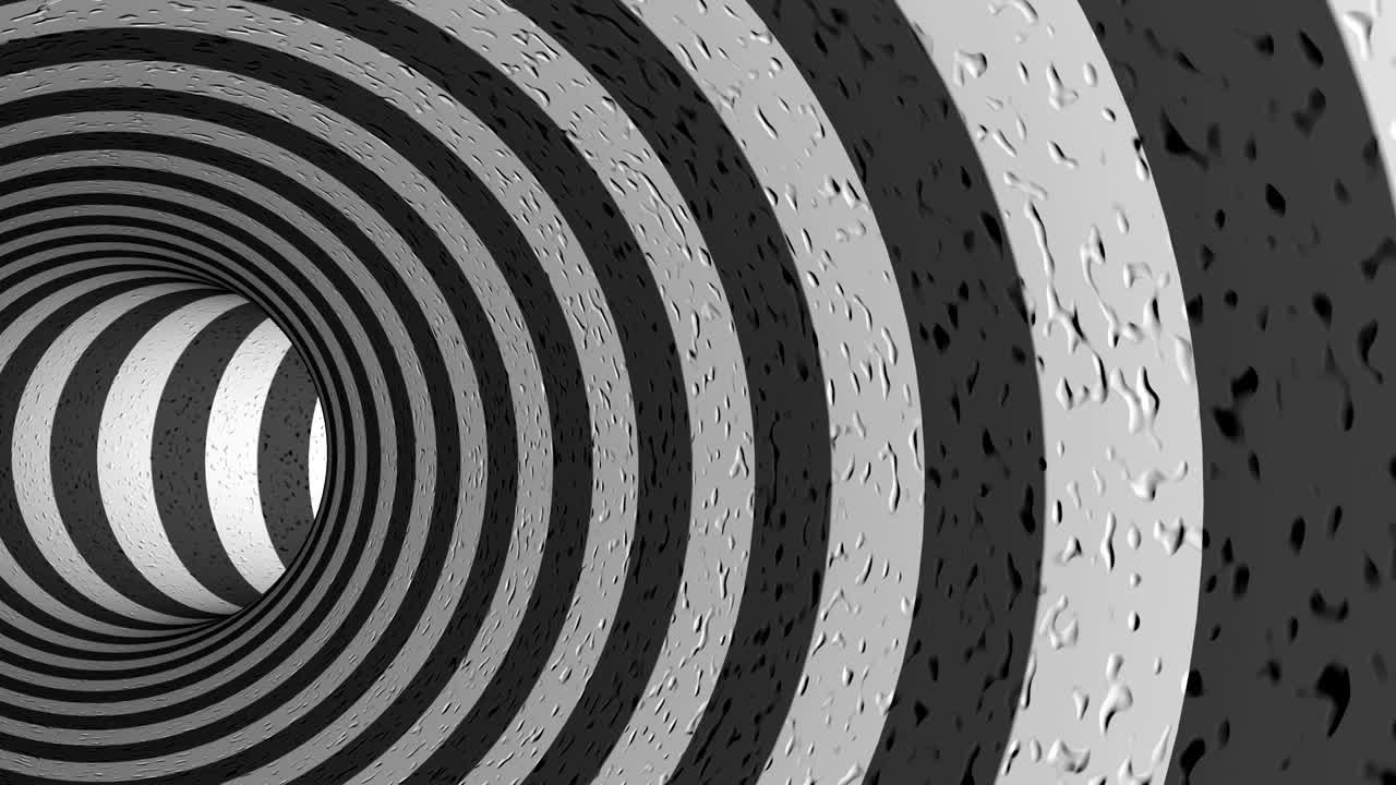 grange el túnel oscuro la espiral hipnótica negra el fondo de la calle grunge 4k