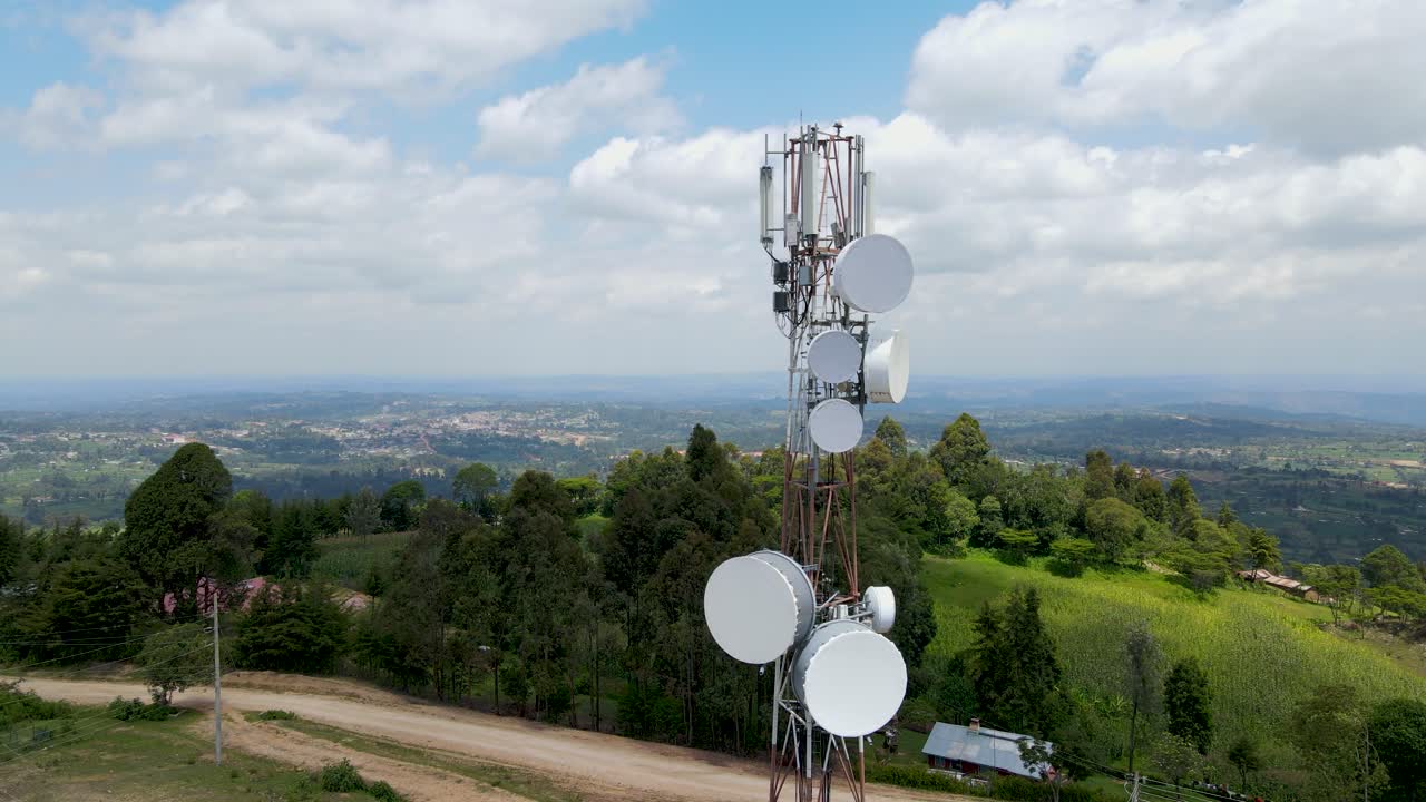 vista del cielo con drones