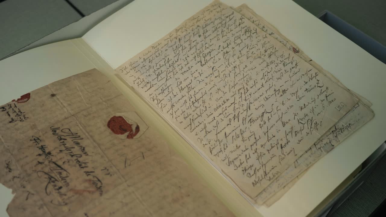 독립 선언 역사적 미국 문서 미국 자유 클로즈업 영화 슬라이더 촬영