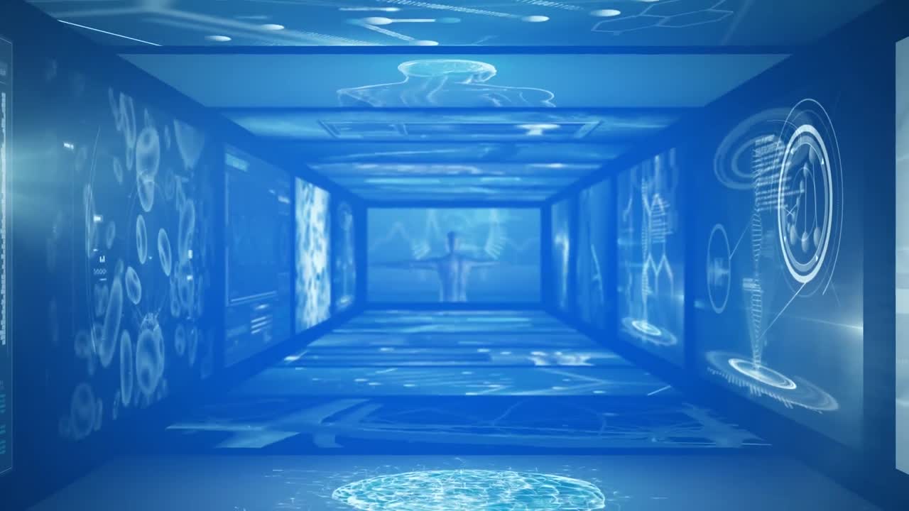 의료 데이터 처리의 디지털로 생성된 비디오