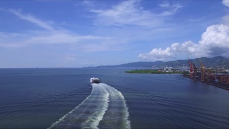 ferry leaving port of spain for tobago