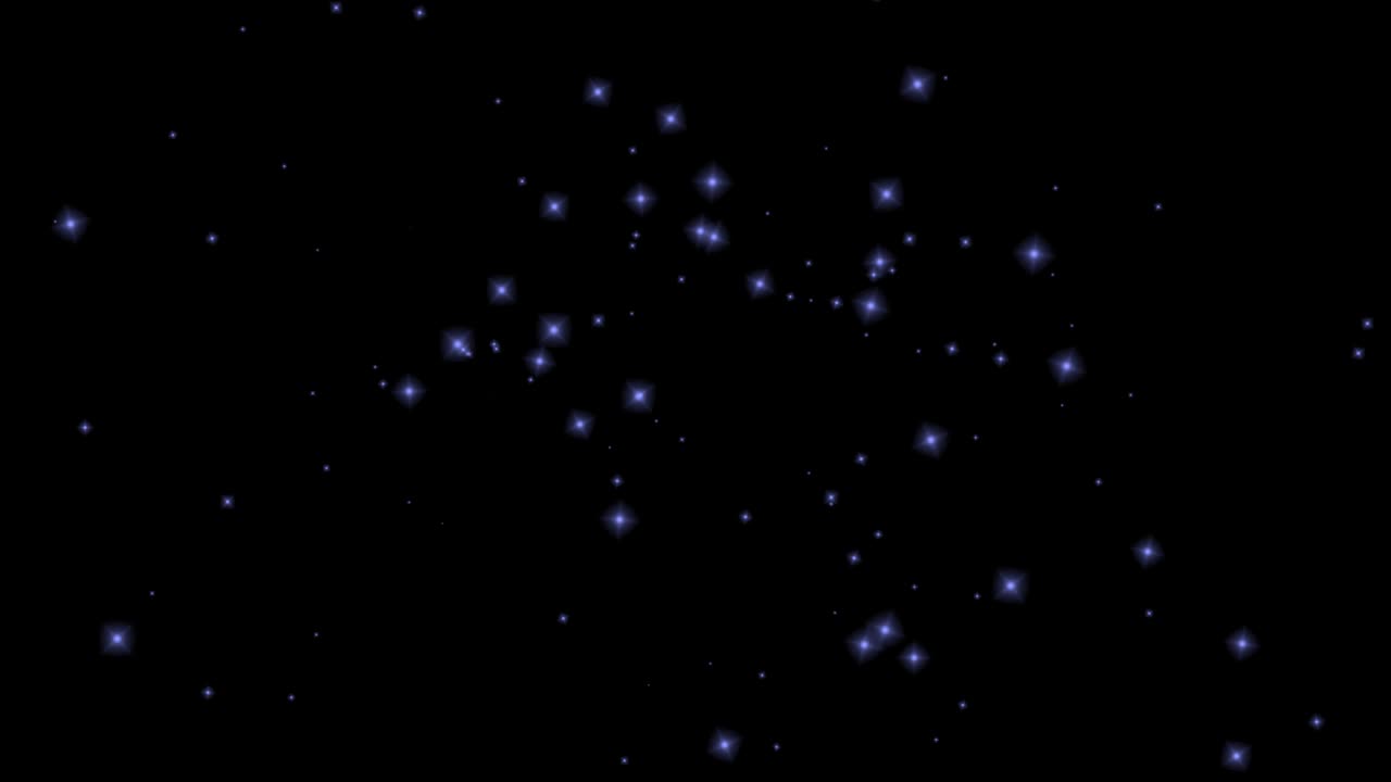 Background particles.