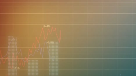 Animation-of-statistics-and-financial-data-processing-over-grid