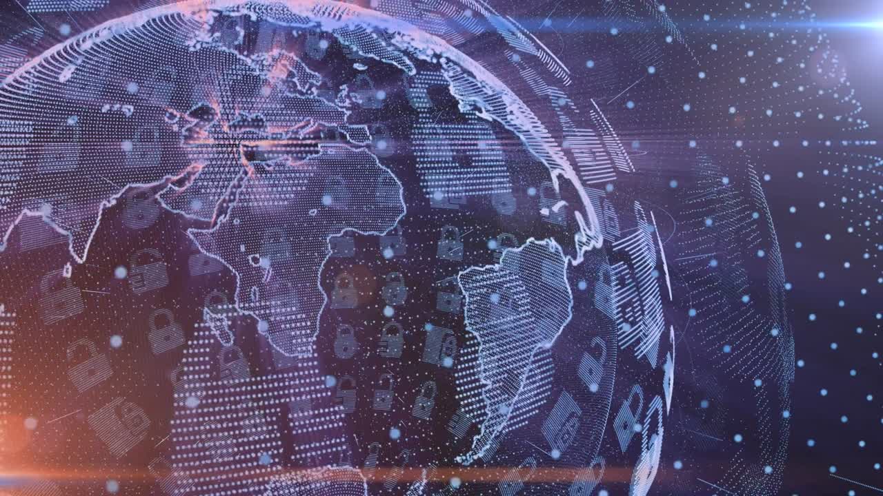 Encrypted network safe from attack in online digital business and finance