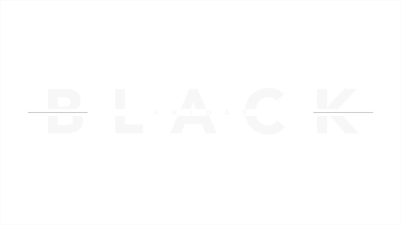 texto moderno de viernes negro en degradado blanco