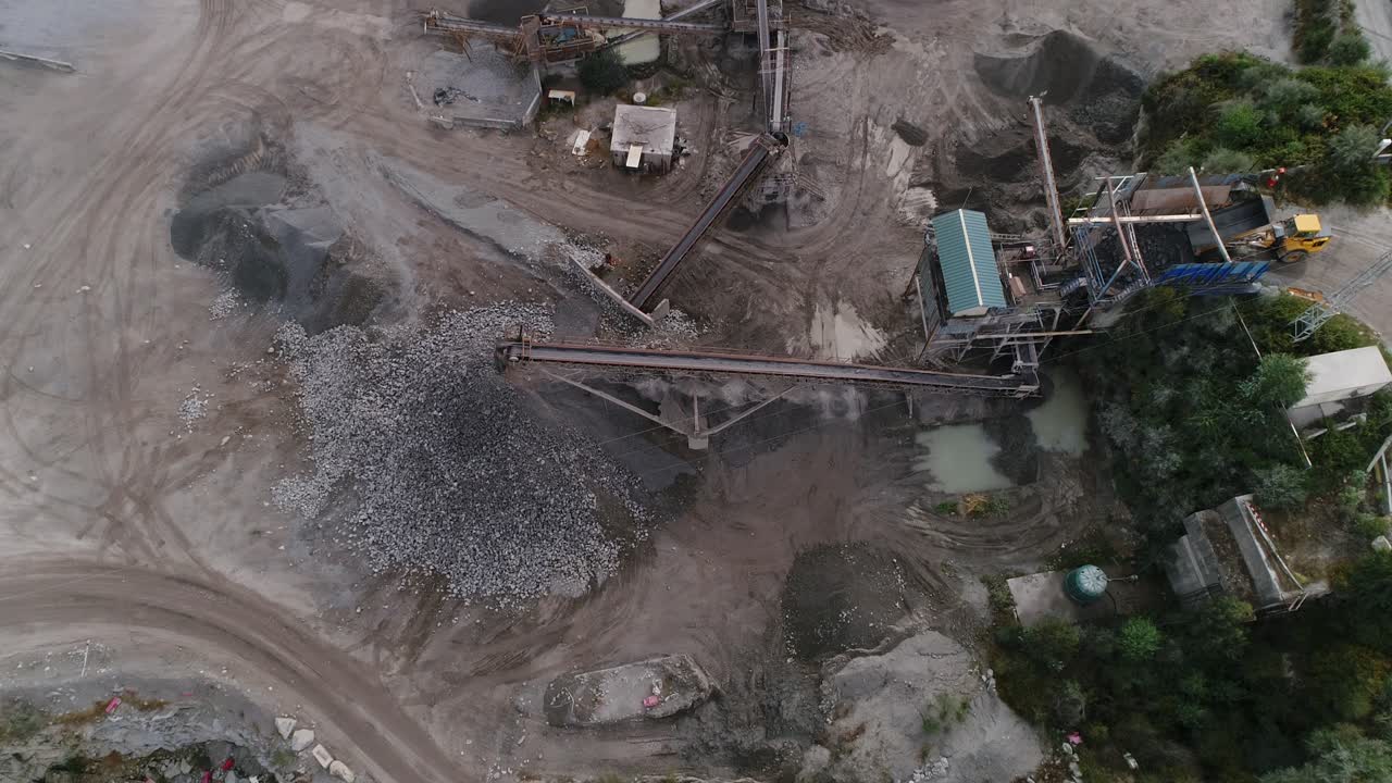 Quarry for Mining Aerial View