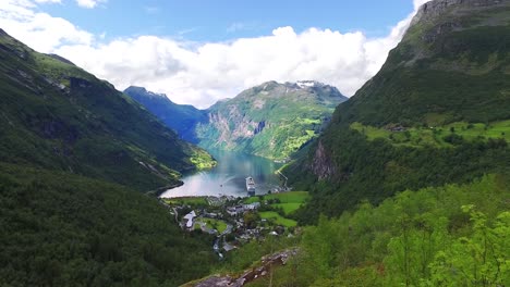 geiranger fjord, norway.