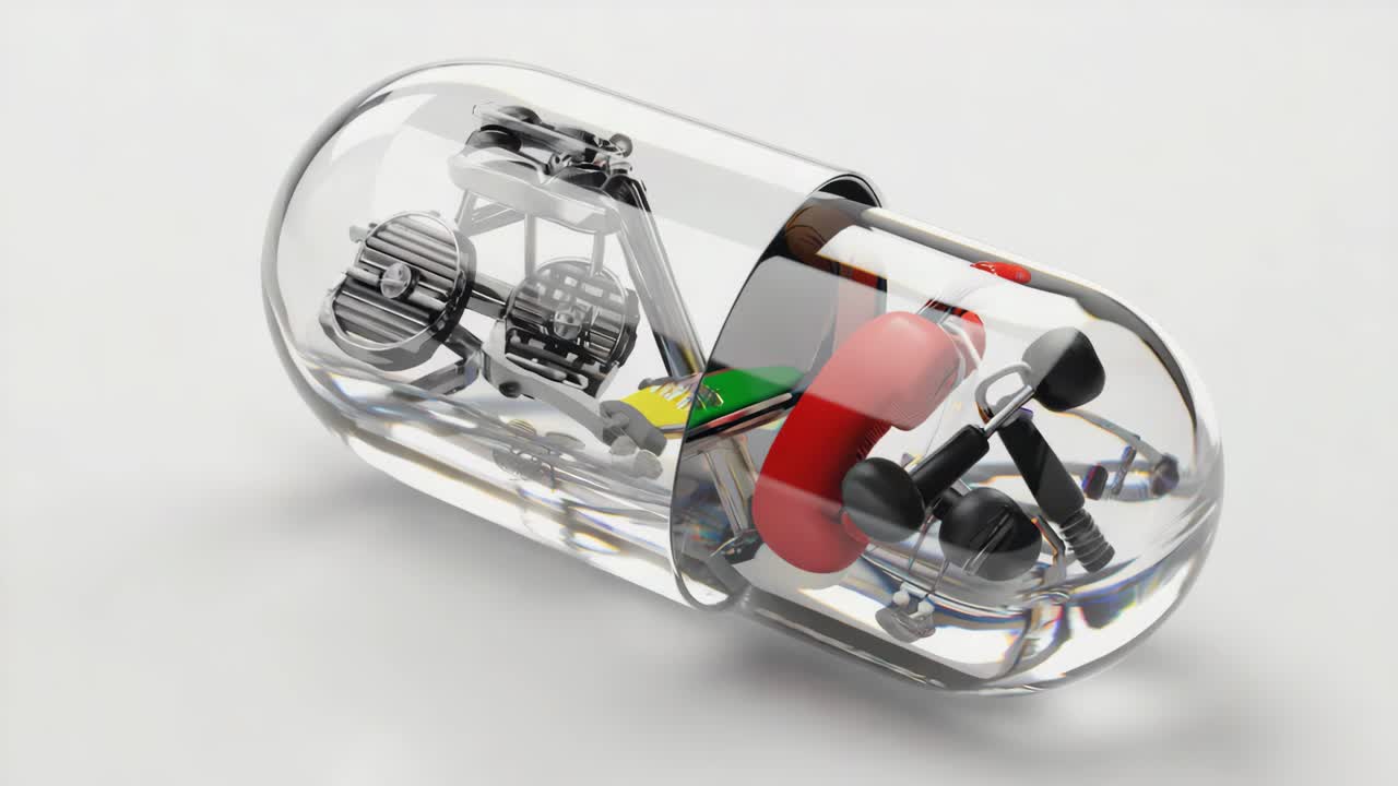 Nanobot Pill Capsule