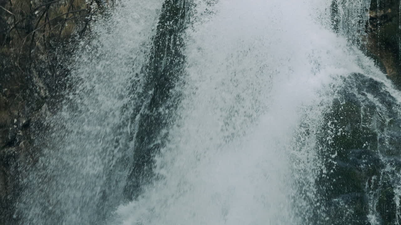 Close-up of a Waterfall
