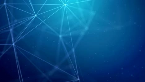 abstract blue connecting innovation dots and line communication, internet connections, cloud computing, neural network ,molecule dna, medical, lobal international connectivity loop background.