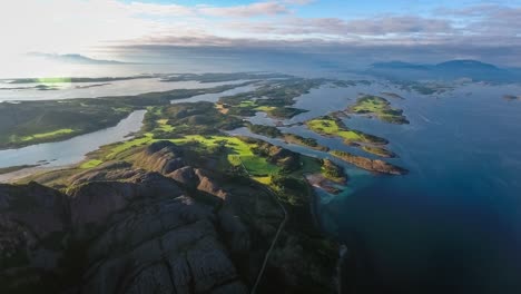 bronnoysund, la hermosa naturaleza de noruega