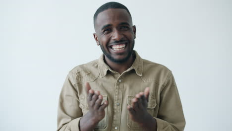 happy man smiling