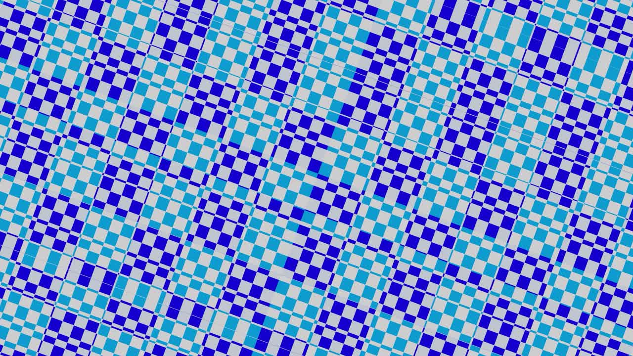 fondo geométrico abstracto con cuadrados diagonales azules y blancos