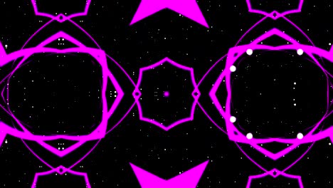 sfondo di caleidoscopio ciclo visivo vj
