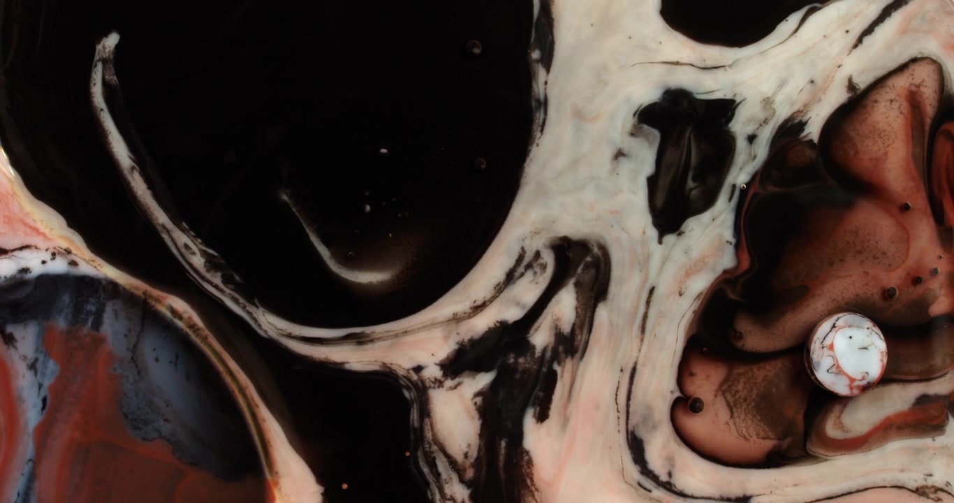 Colori astratti ispirati alla galassia