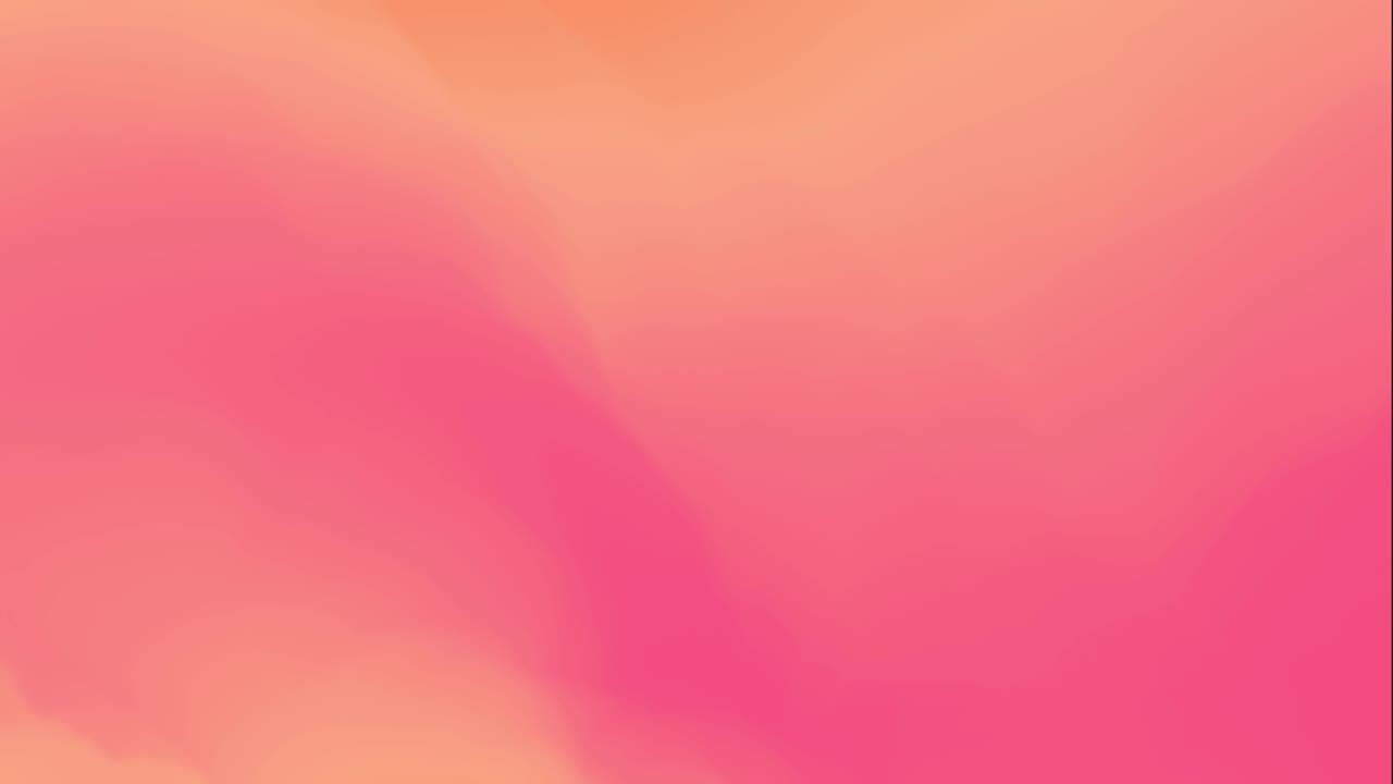 fondo degradado de movimiento de patrón multicolor rosa, melocotón y naranja