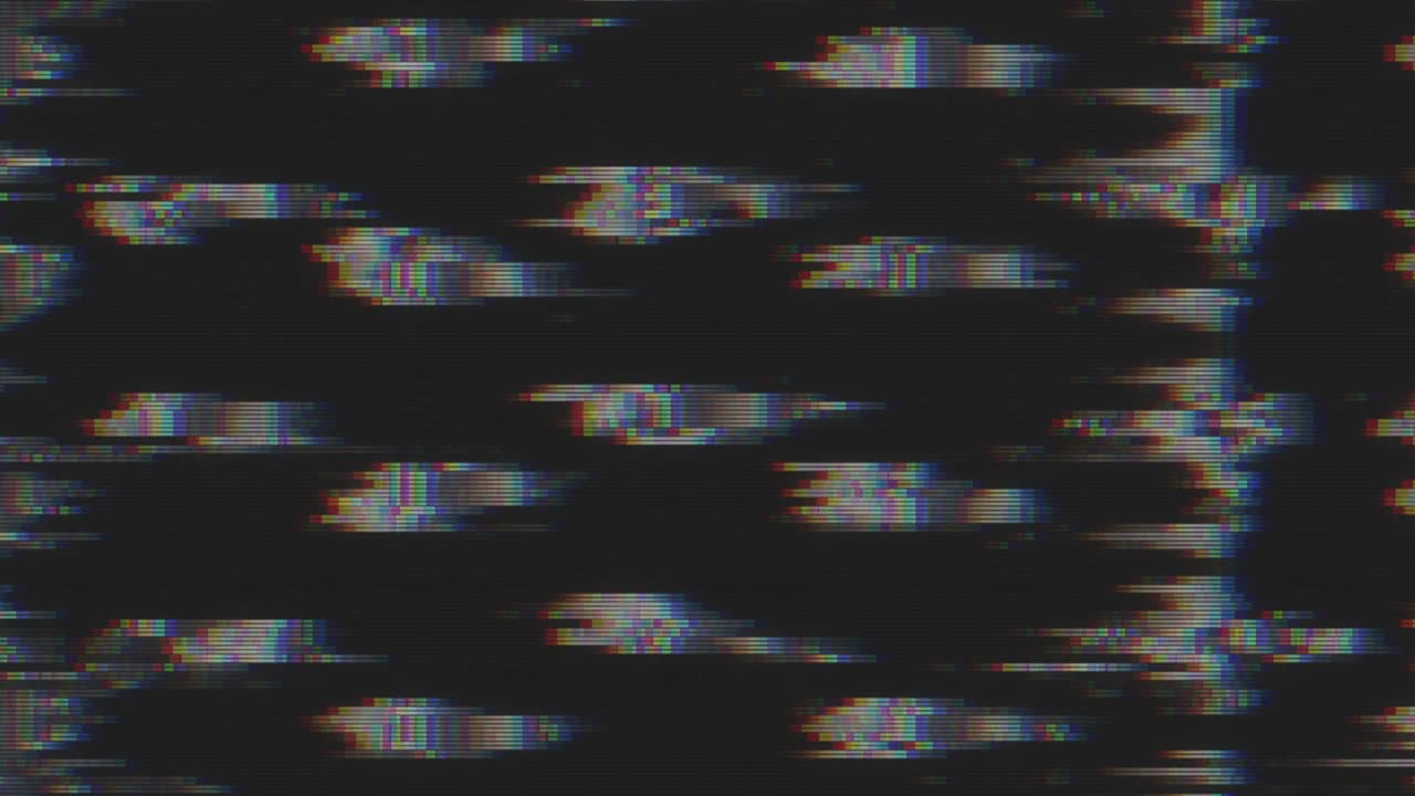 Unique Design Abstract Digital Animation Pixel Noise Glitch Error Video Damage