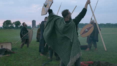 ancient warfare reenactment