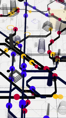 abstract circuit design