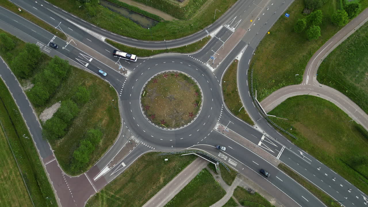 воздушный вид круговорота