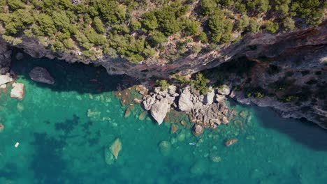 greece lichnos beach aerial drone footage 6.mp4