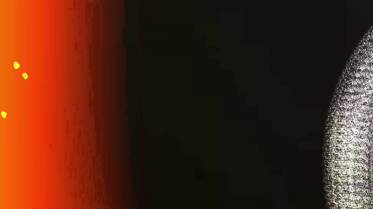 Graphique animé abstrait avec lignes lumineuses et texture grunge