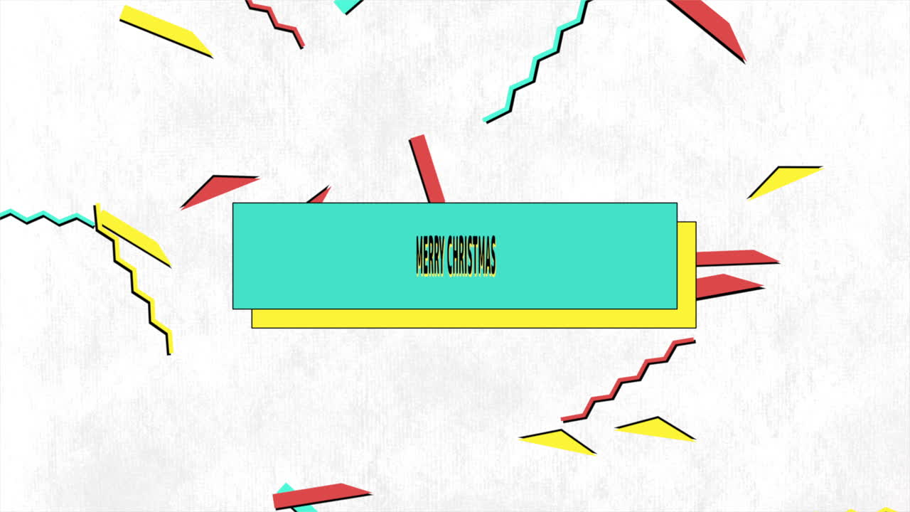 멤피스 라인과 지그재그로 메리 크리스마스