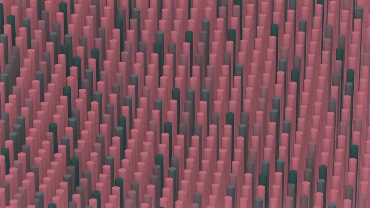 línea rosa del bucle del cilindro de transformación