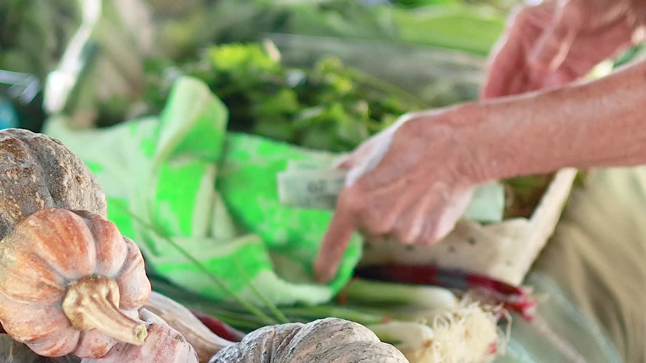 농부 시장 생산물