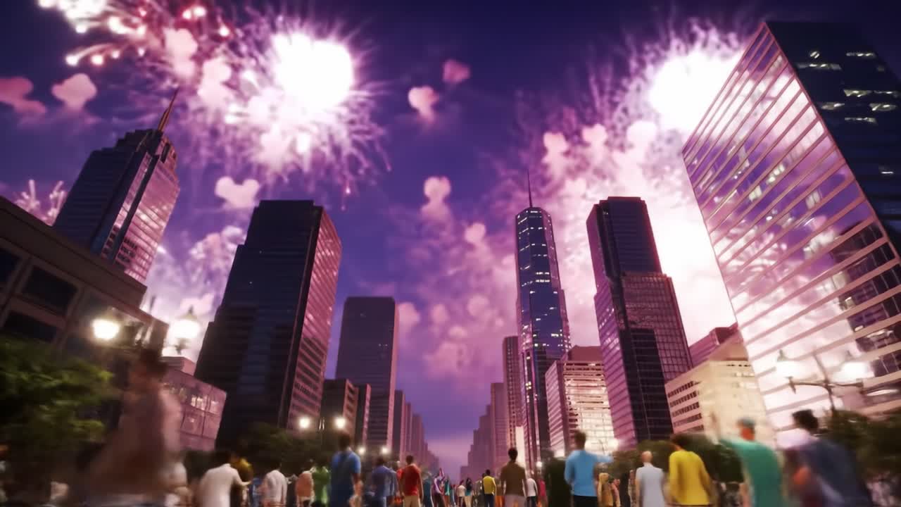 City Fireworks Celebration