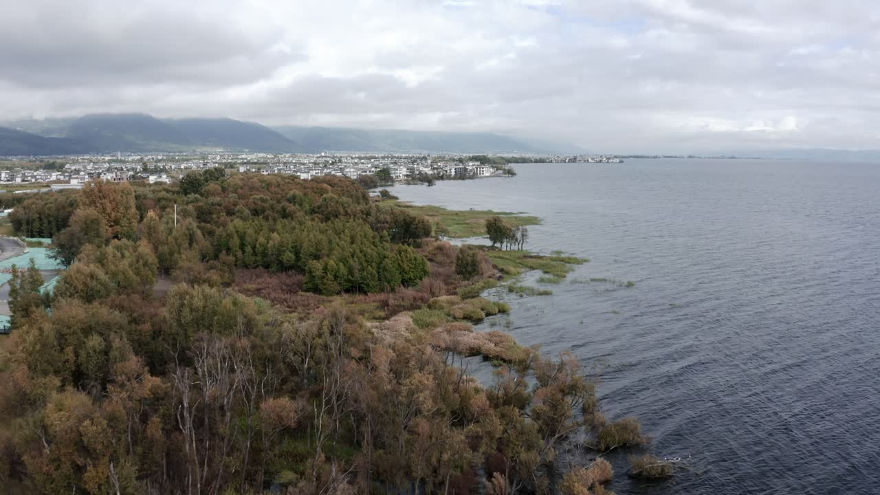중국 윈난성 달리시와 얼하이 호수, 조감도