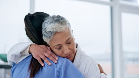 Hug,-women-and-doctors-with-empathy