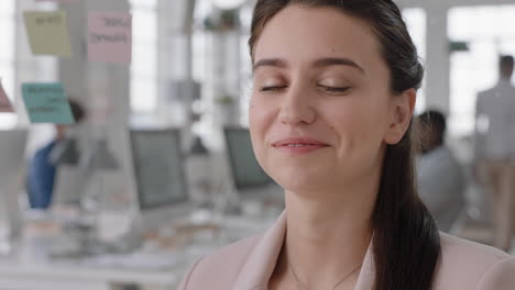 portrait-business-woman-entrepreneur-smiling-enjoying-successful-startup-company-proud-manager-in-office-workspace