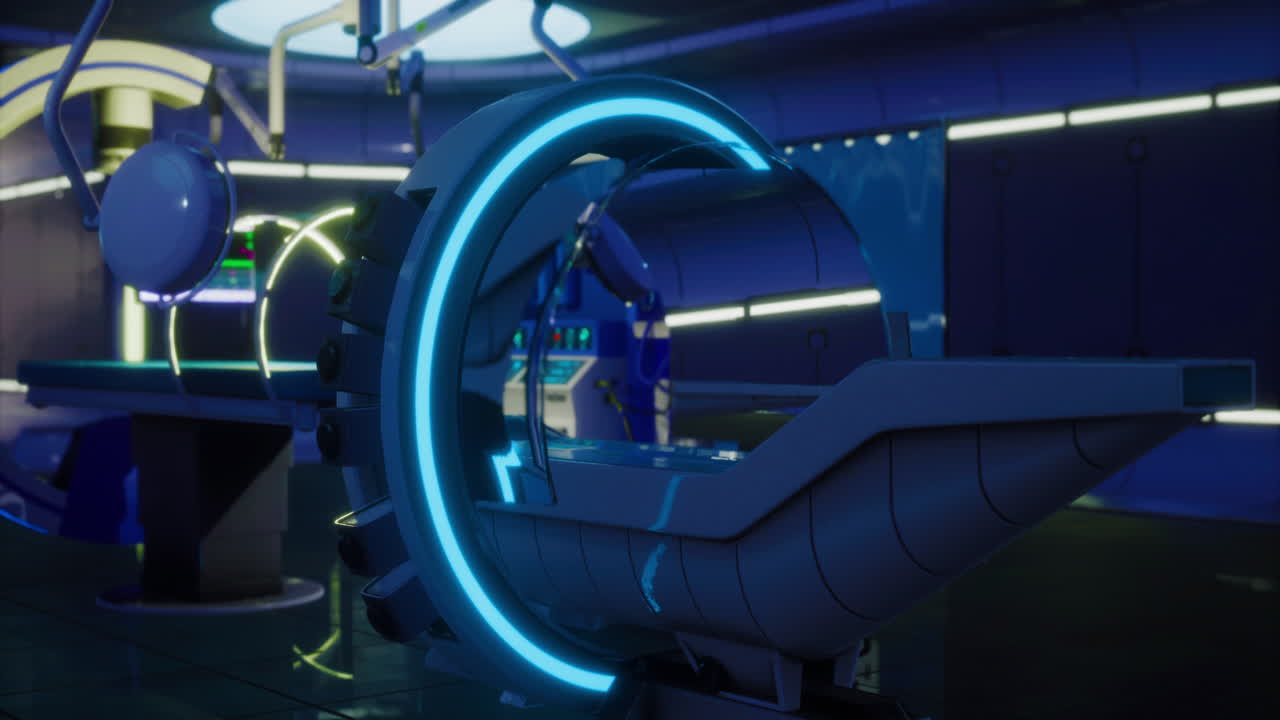 características innovadoras de diseño de un entorno de laboratorio futurista