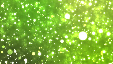 animación de partículas flotantes de puntos de polca gráficos de movimiento