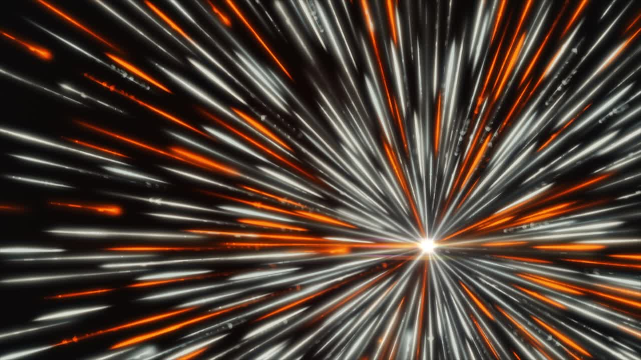 Abstract Exploding Starburst