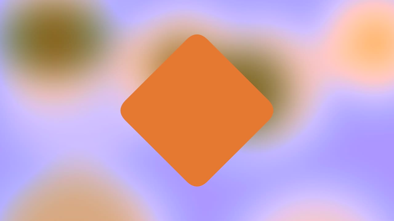 brillantes formas gráficas geométricas aleatorias de alta tecnología que cambian sobre un fondo borroso abstracto.