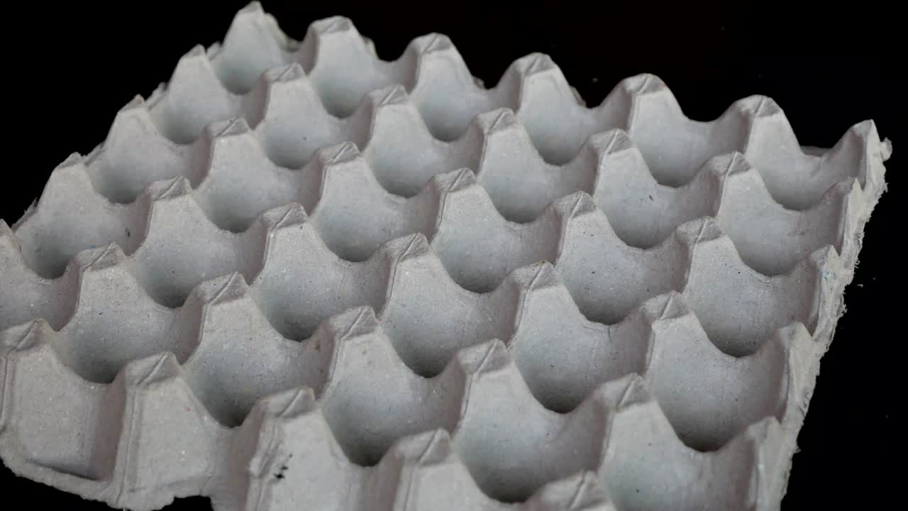 detención del movimiento en bucle de huevos coloridos