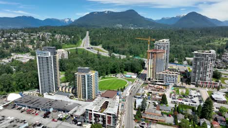 lynnmour province residential apartment buildings at seylynn park in british columbia, canada