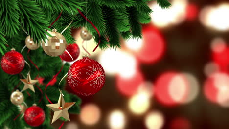 escena de navidad sin costuras con decoraciones
