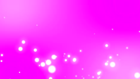 4k fondo rosa abstracto con brillantes chispas de bokeh. animación suave en bucle. lugar para su logotipo y texto. partículas de bokeh rosa o púrpura abstracto bucle sin costuras.