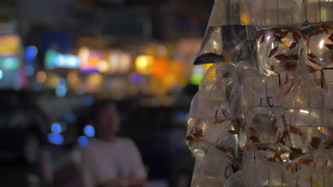 street fish market in hong kong