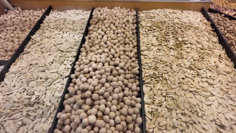 assortment of dried seeds and nuts