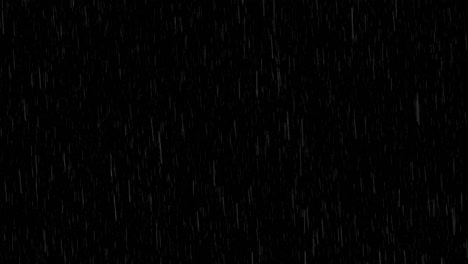 4k rainy black background, video overlay