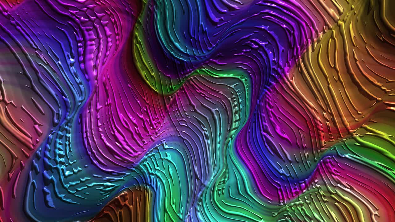 animación abstracta. fondo líquido. hermosa película de pintura digital, película de fondo abstracto. animación en caleidoscopio