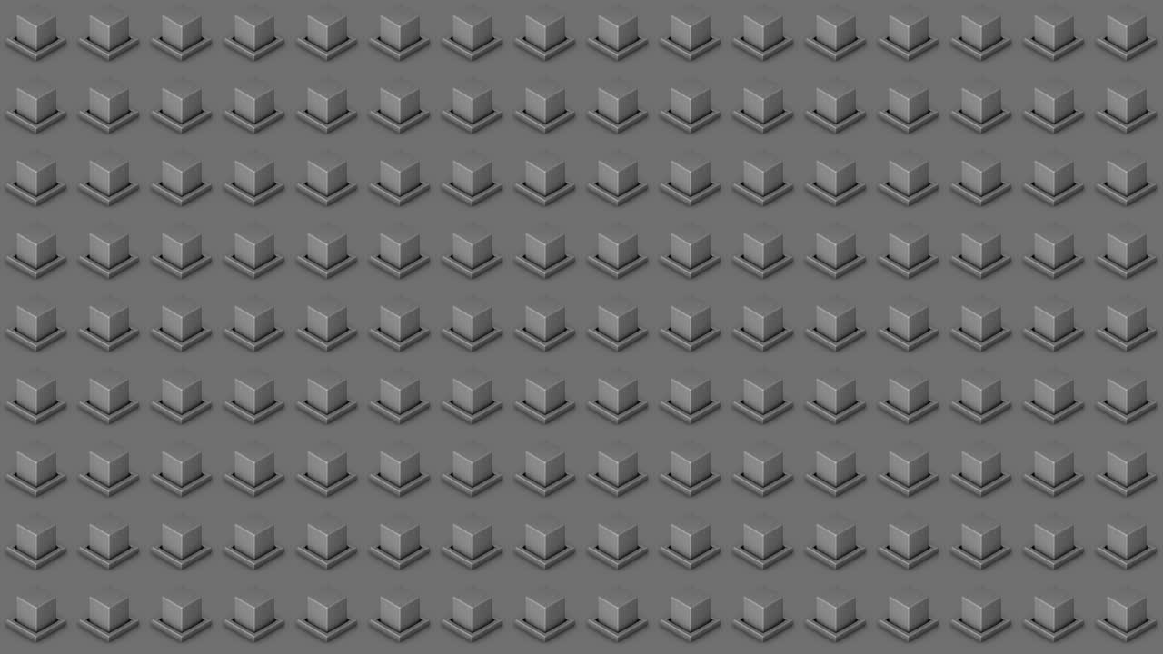 fondo isométrico abstracto cubos grises botones movimiento arriba y abajo