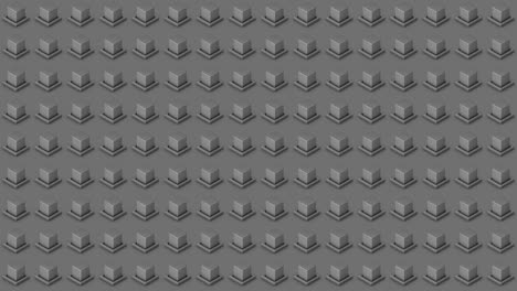 fondo isométrico abstracto cubos grises botones movimiento arriba y abajo