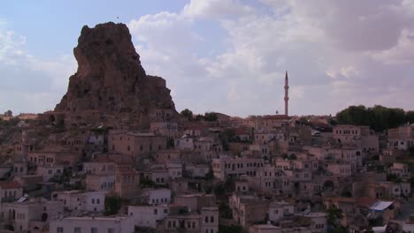 Lapso-De-Tiempo-De-Un-Pueblo-En-El-Centro-De-Turquía-En-La-Región-De-Capadocia