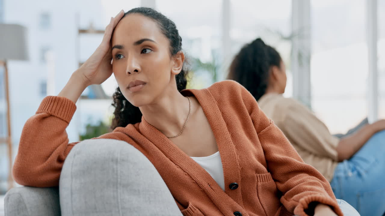 Lesbian couple, divorce and conflict in separation